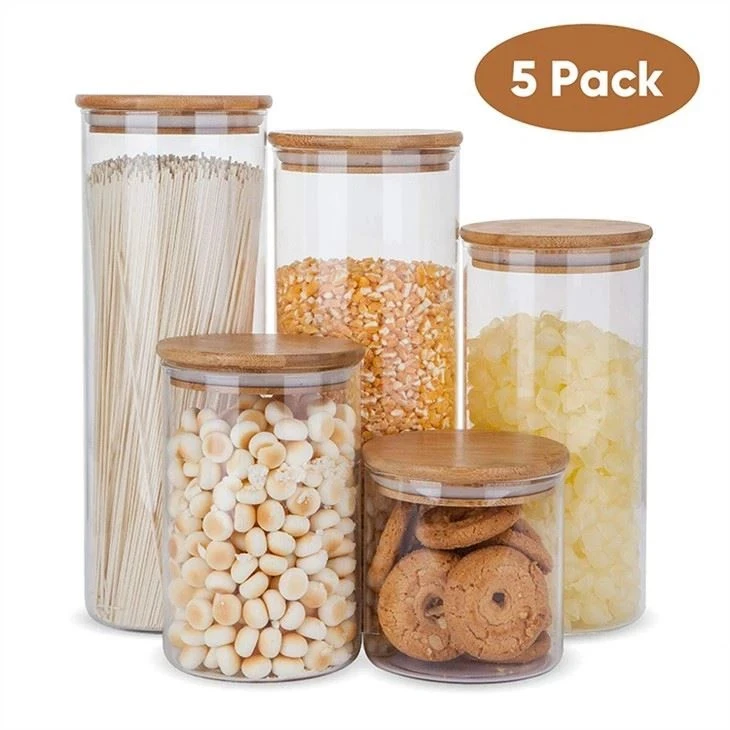 Glass Pasta Storage Container 2 Glass Pasta Storage Container 2