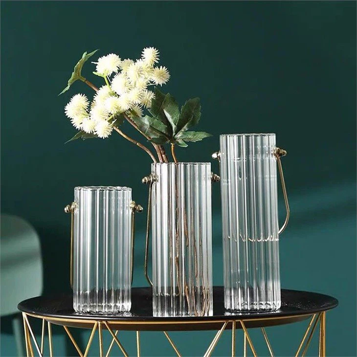 Cylindrical Glass Vase 3 Cylindrical Glass Vase 3