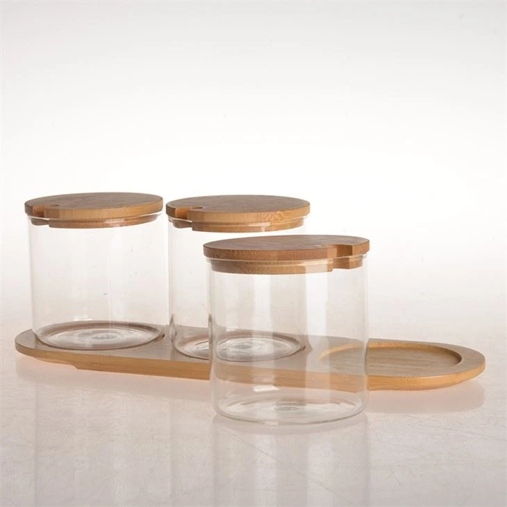 Glass Storage Jar With Lid