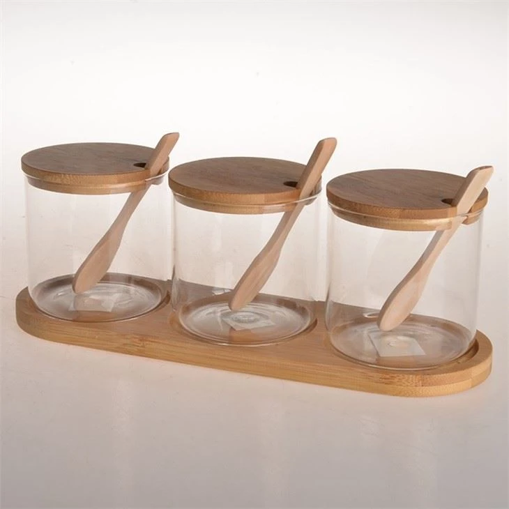 Glass Storage Jar With Lid