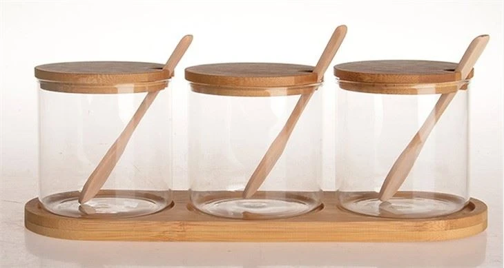 Glass Storage Jar With Lid