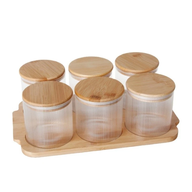 Premium 6-Piece High Borosilicate Glass Jar price