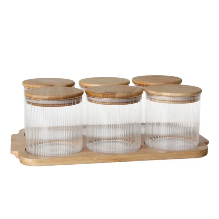 Premium 6-Piece High Borosilicate Glass Jar best