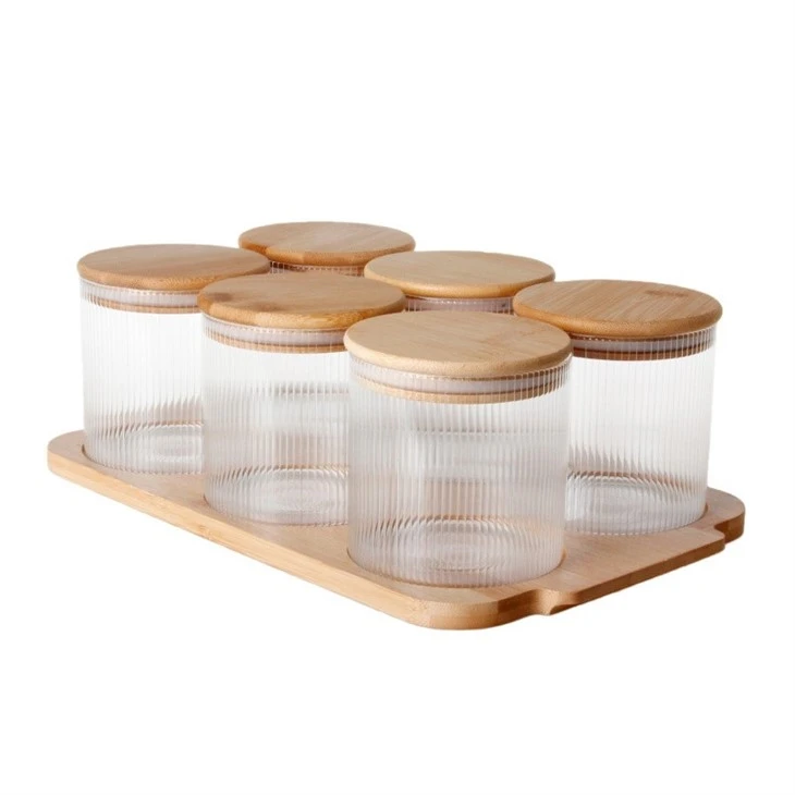 Premium 6-Piece High Borosilicate Glass Jar suppliers